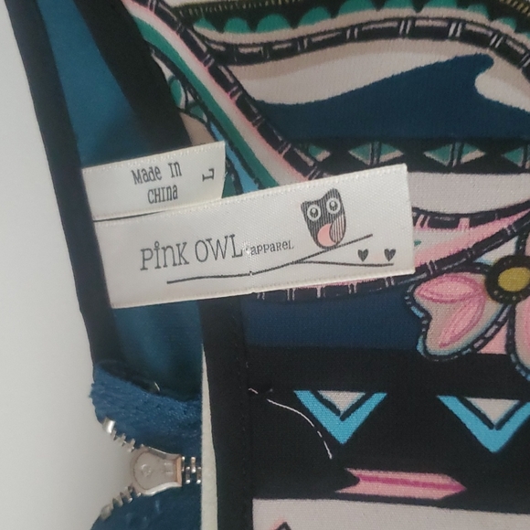 Pink Owl Funky shift - Picture 2 of 4